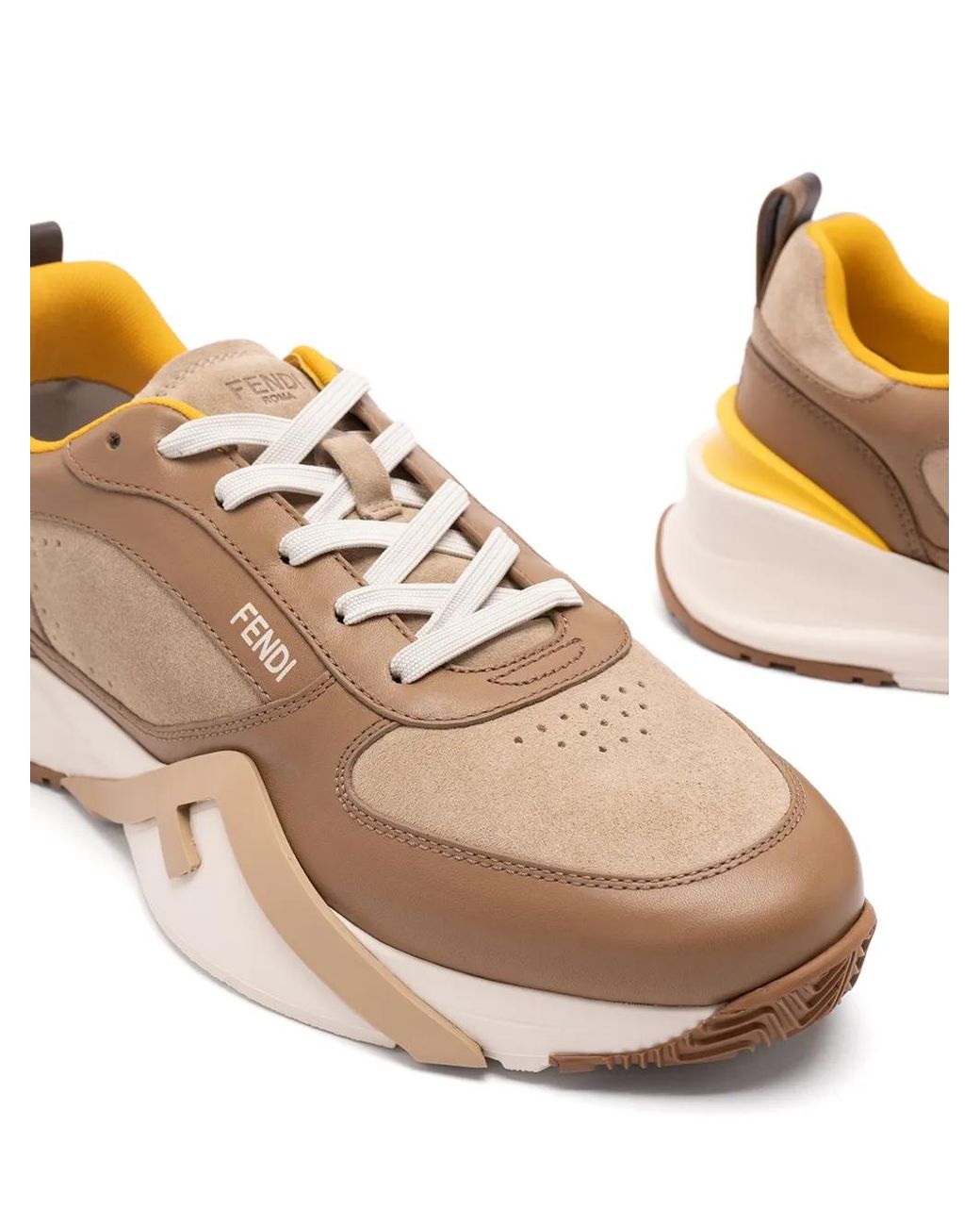 Fendi Multicolor Flow' Sneakers for men