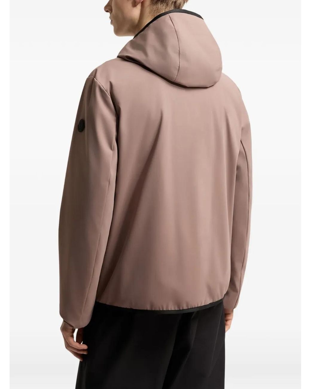 Moncler Ciampolin Donsjack Met Capuchon in het Brown voor heren