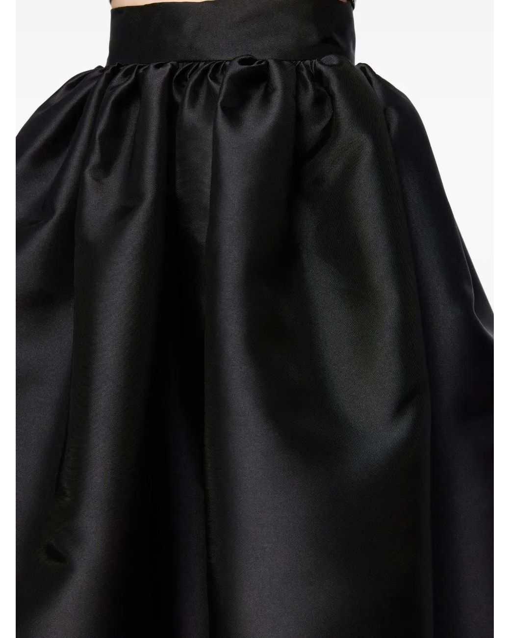 Atu Body Couture Black Full Midi Skirt