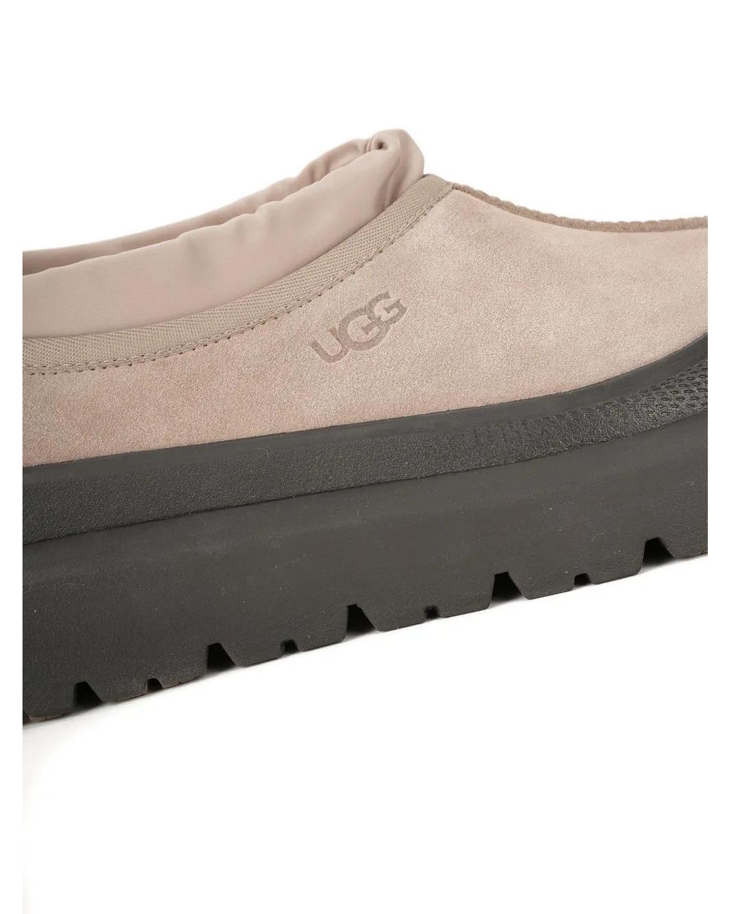 Ugg Gray Tasman Weather Hybrid Logo-Detail Loafers for men