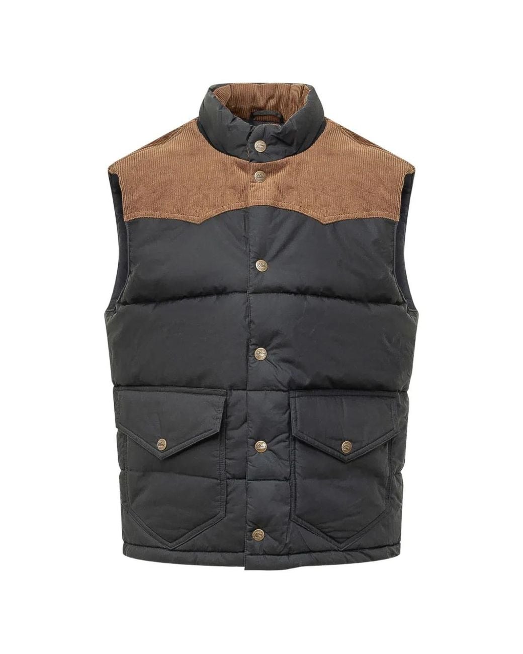 Bl'ker Gray Marc Padded Gilet for men