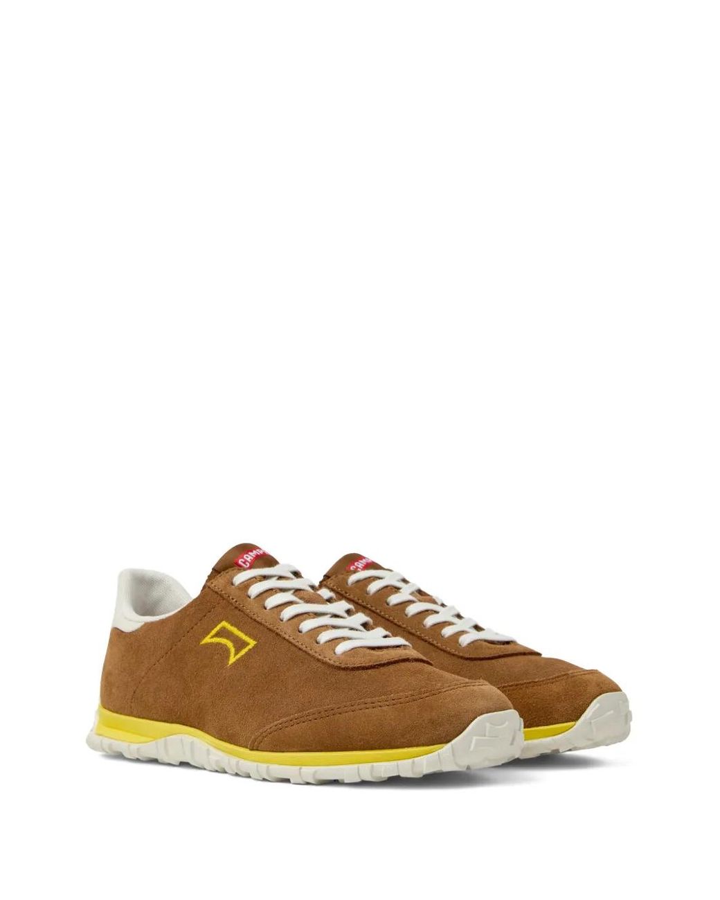 Camper Brown Drift Walk Suede Sneakers