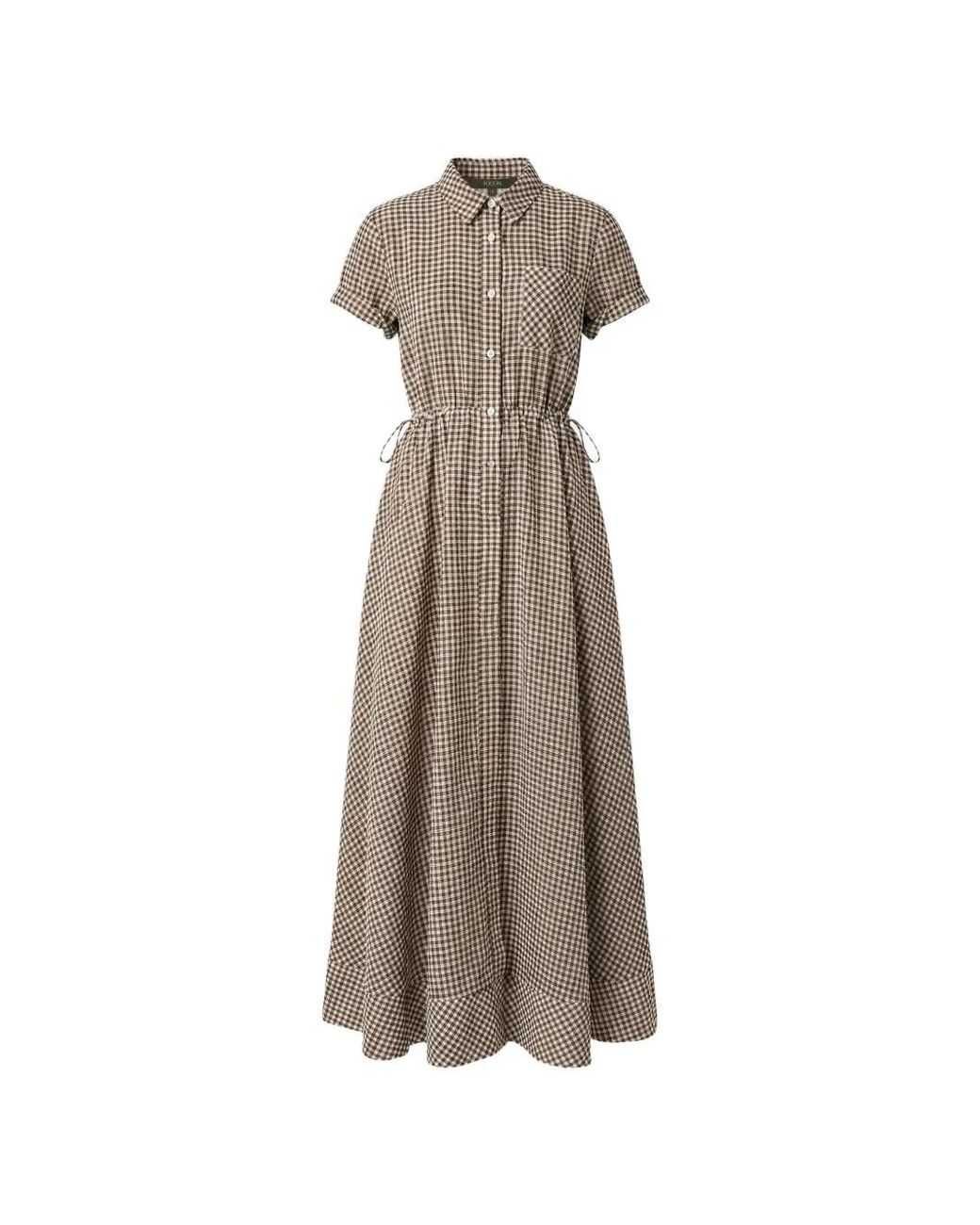 Toccin Natural Maggie Linen Maxi Dress