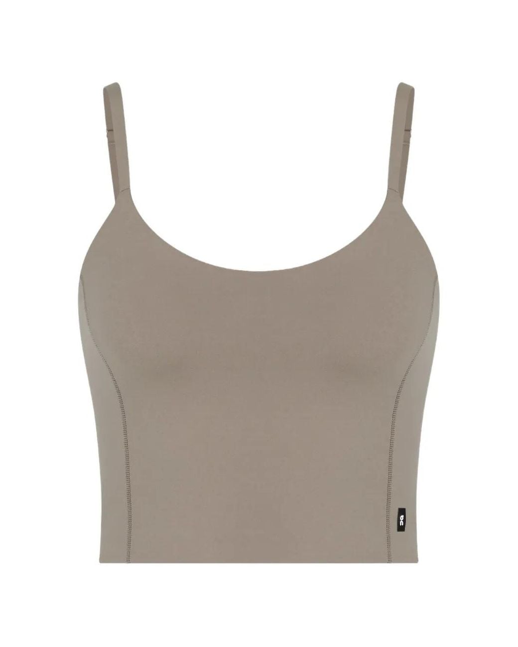 On Shoes Gray Studio Crop Top