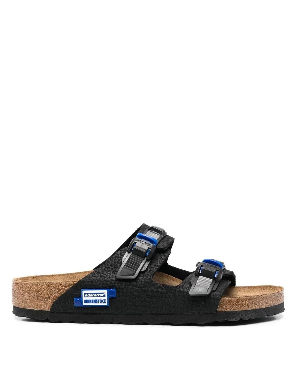 Birkenstock Black Double-Buckle Open-Toe Sandals