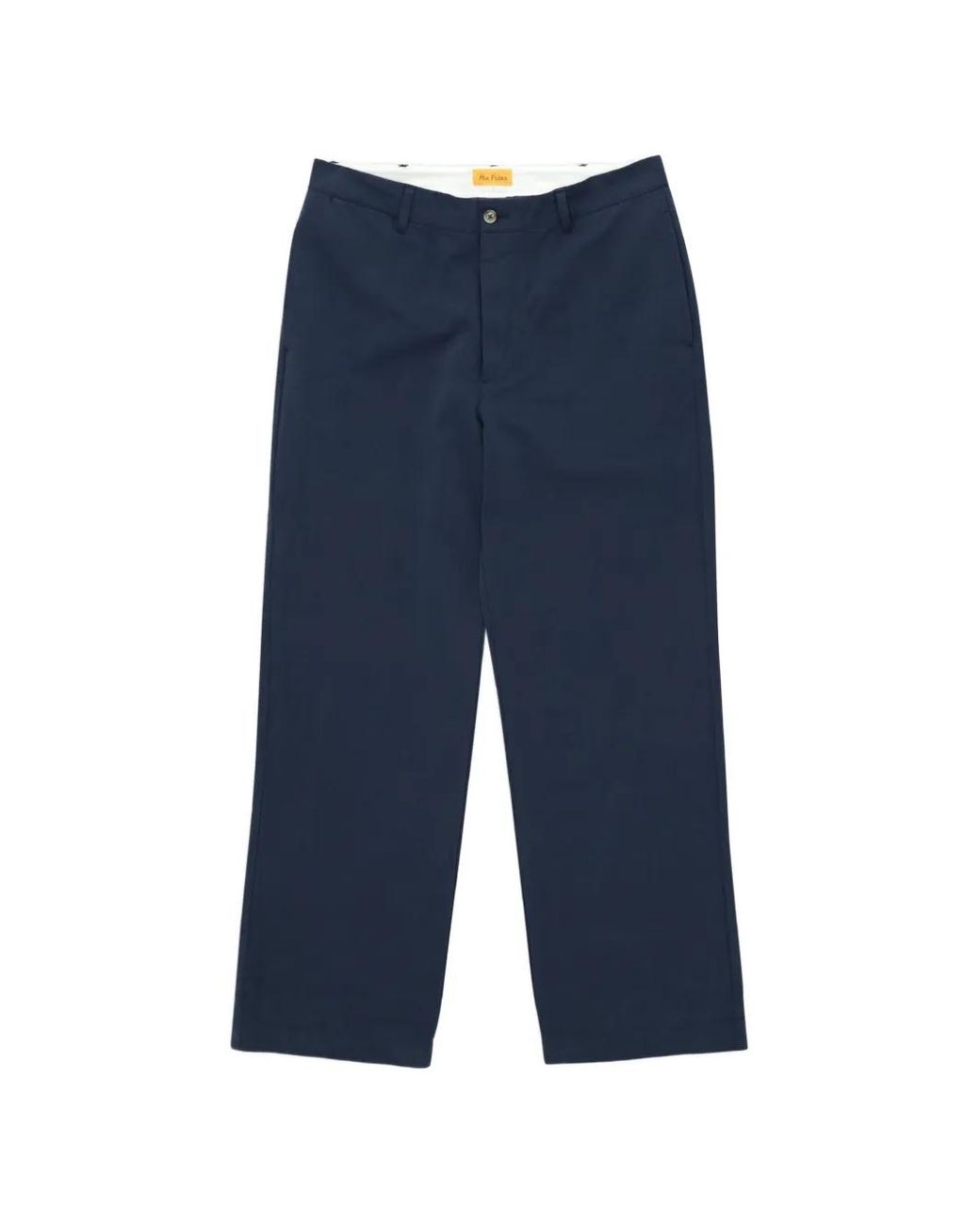 Fortela Blue Greg Twill Trousers for men