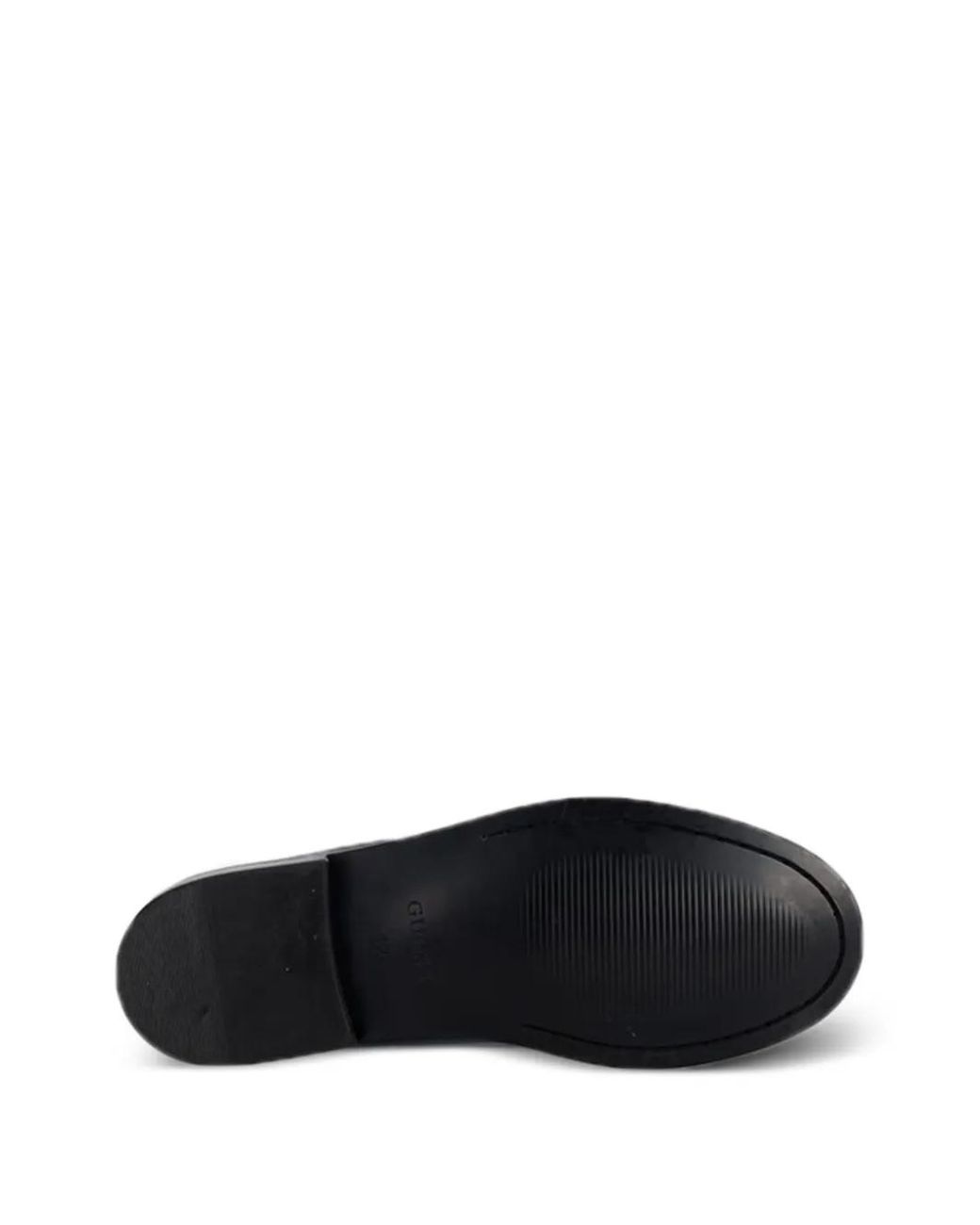 Guess Black Rossio Genuine Leather Moccasins for men