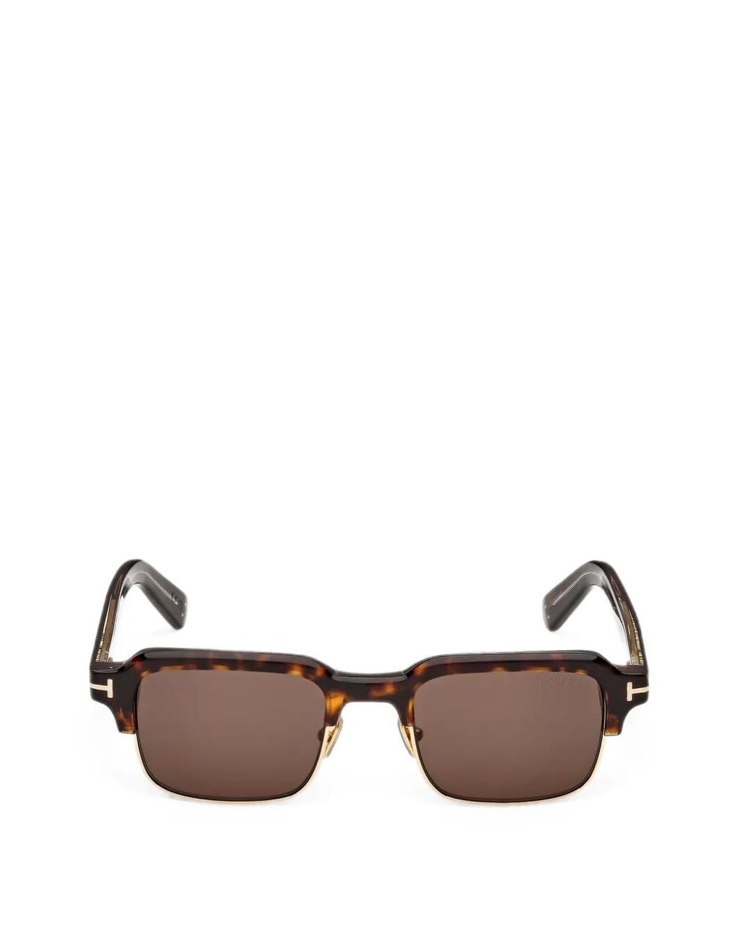 Tom Ford Brown Icon Square-Frame Sunglasses for men
