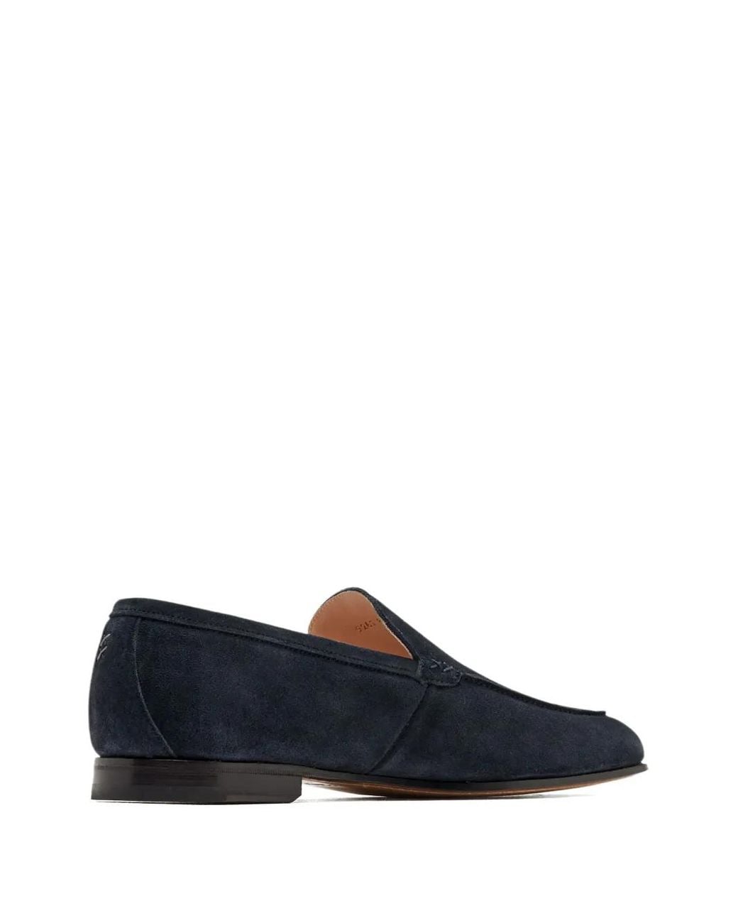 Forsa Blue Suede Loafers for men