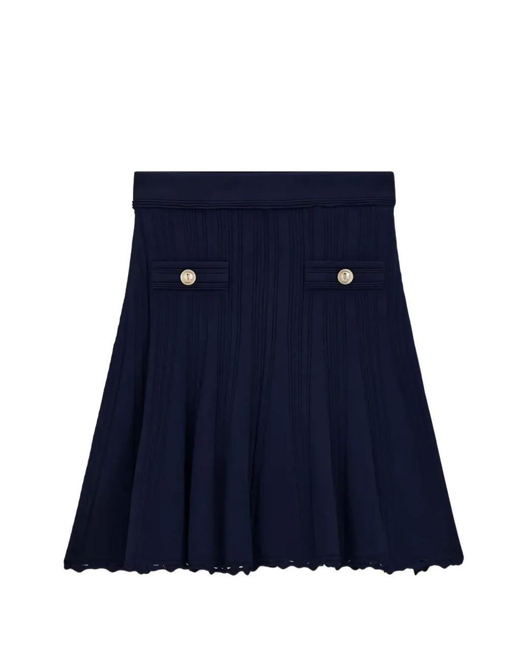 Guess Black Knitted Mini Skirt