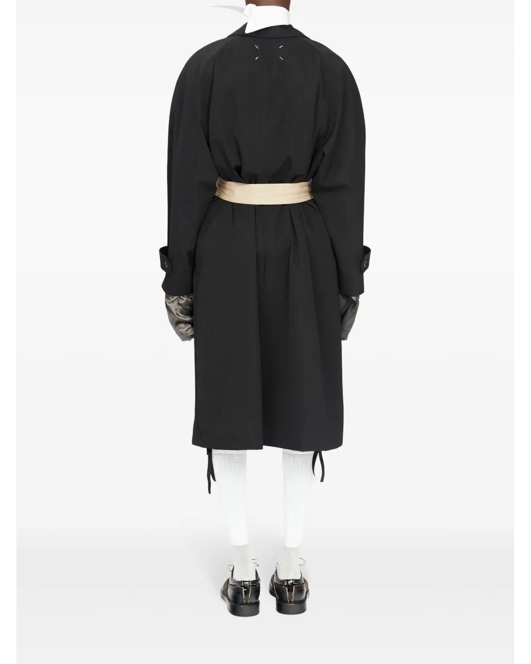 メンズ Maison Margiela Anonymity Of The Lining コート ブラック | Lyst