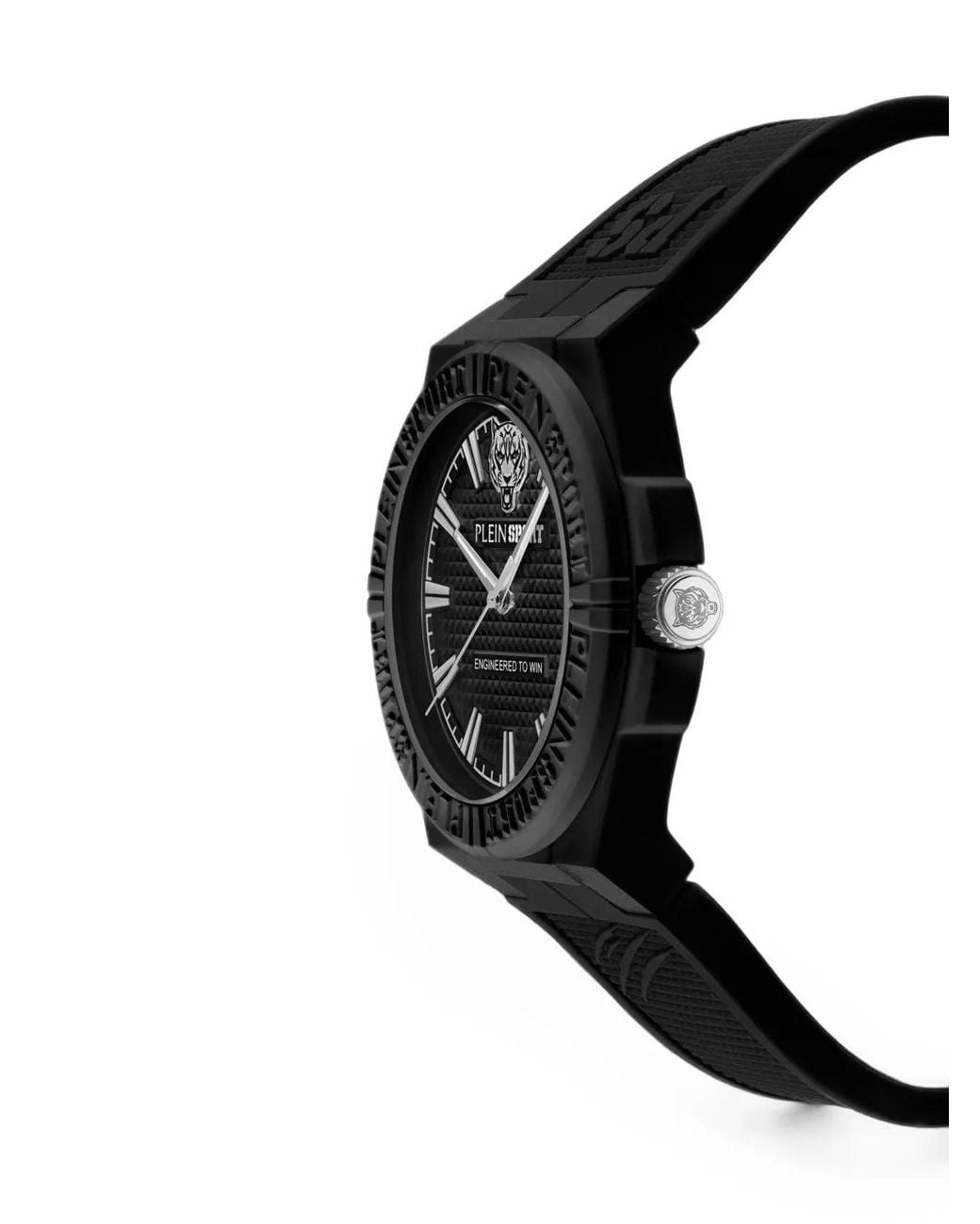 Philipp Plein Black Laserstrike 50Mm Watch