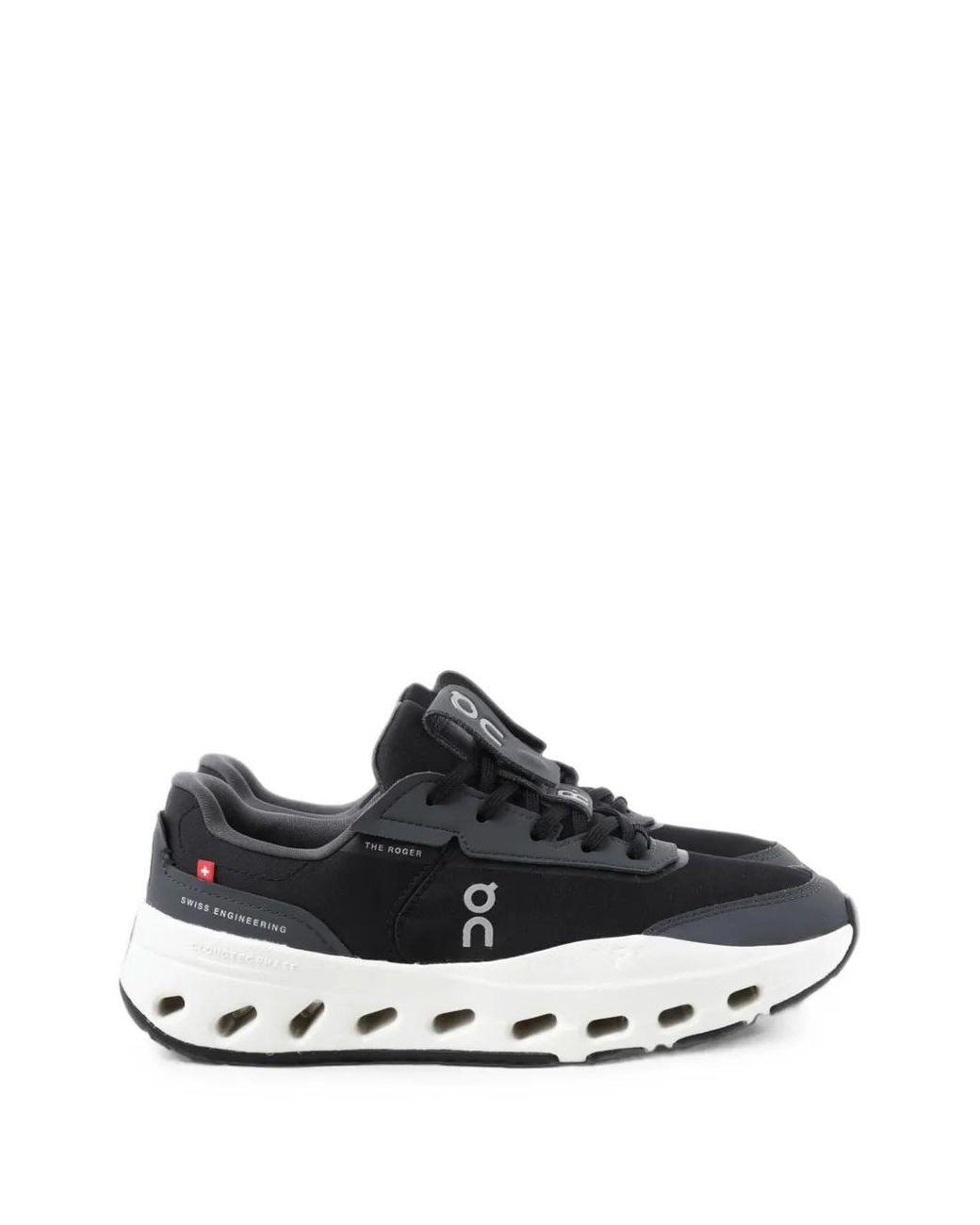 On Shoes Black The Roger Sneakers