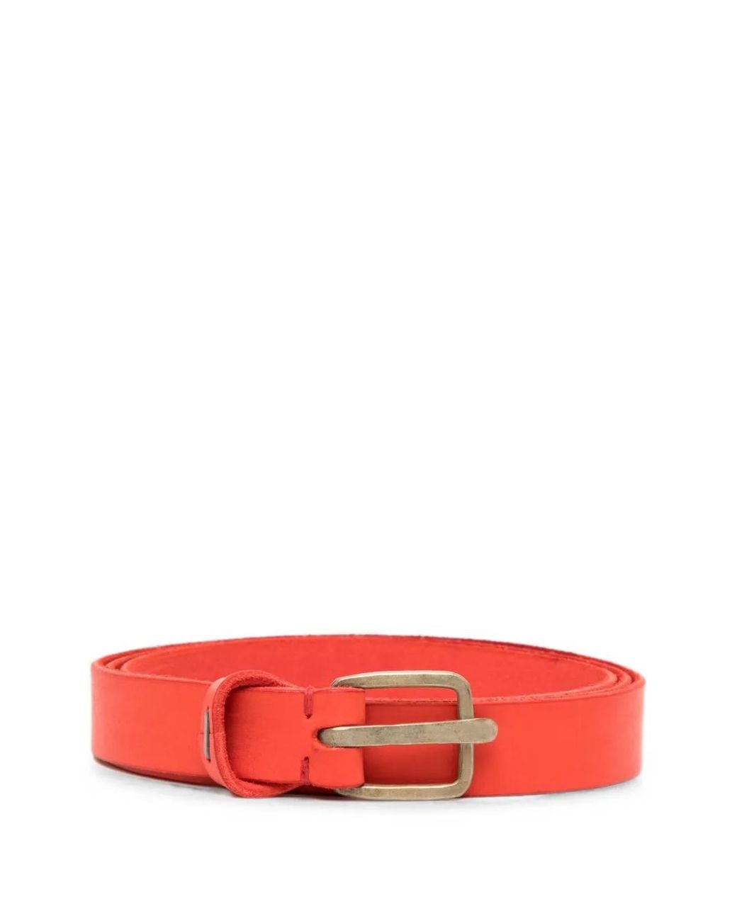 Ma+ Red Stud Q-Buckle Belt for men