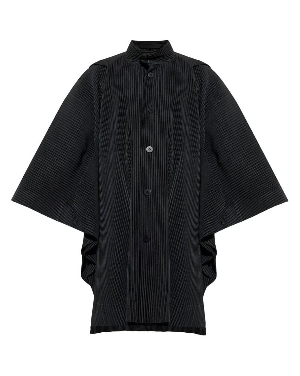 Homme Plissé Issey Miyake Kite Parka in Black for Men | Lyst