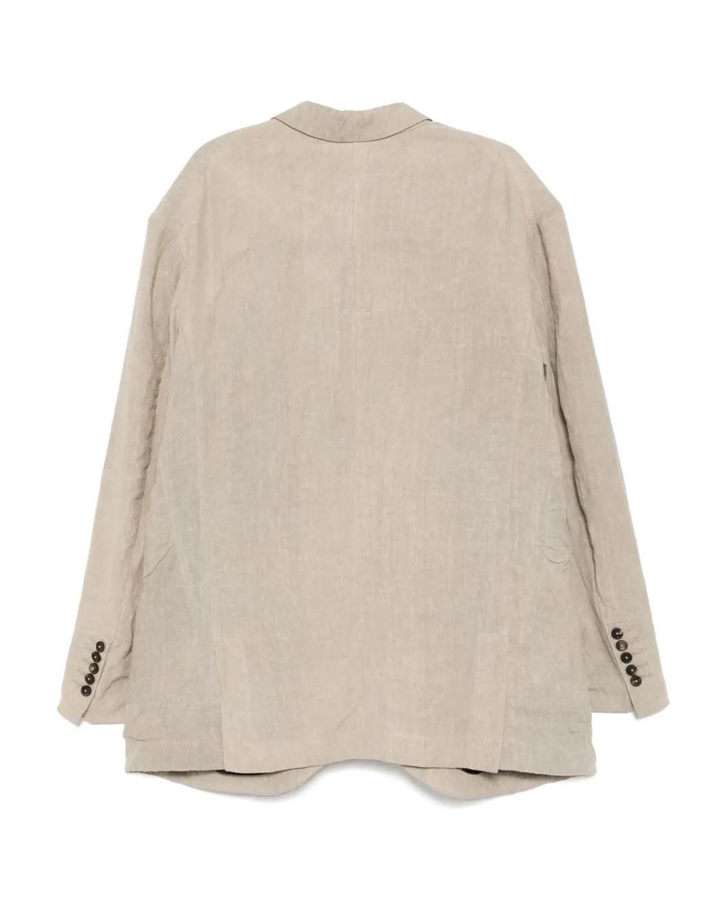 Ziggy Chen Natural Linen Blazer for men