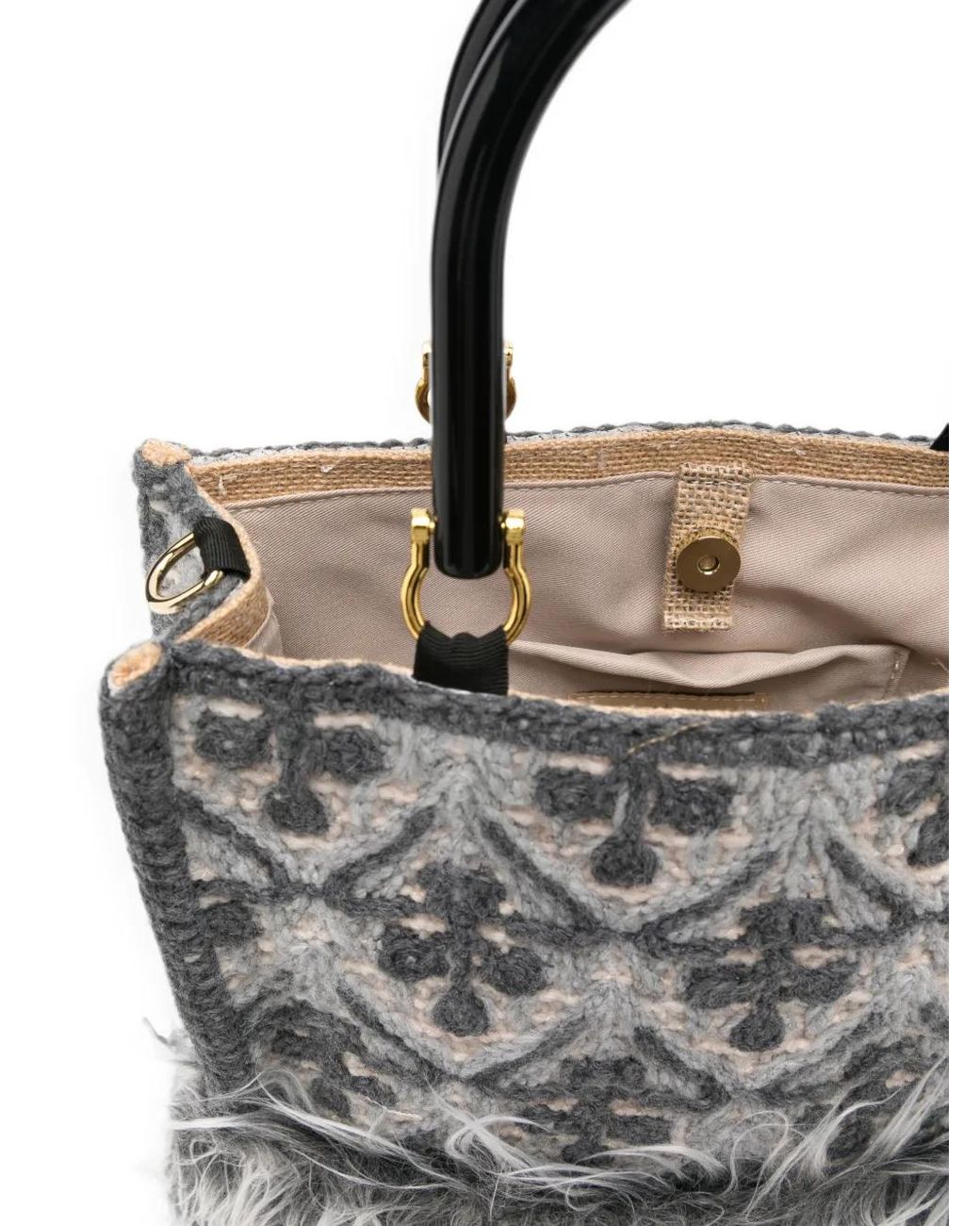 Borsa Tote di La Milanesa in Gray