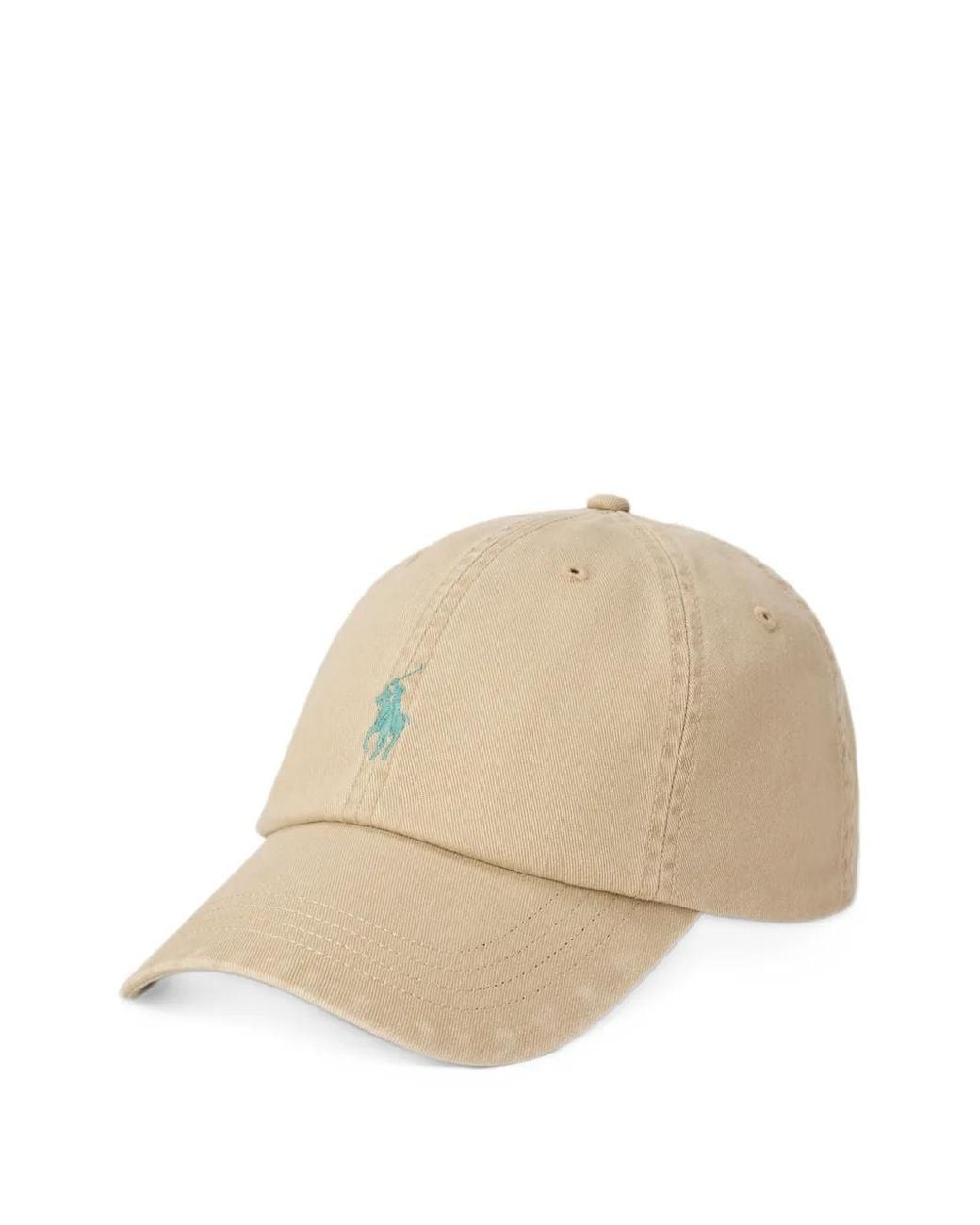 Polo Ralph Lauren The Iconic Cotton Chino Ball Cap in Natural for Men ...