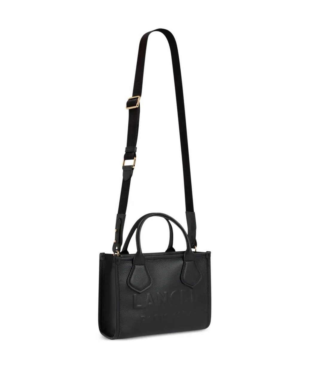 Lancel Black Small Jour De Leather Tote Bag