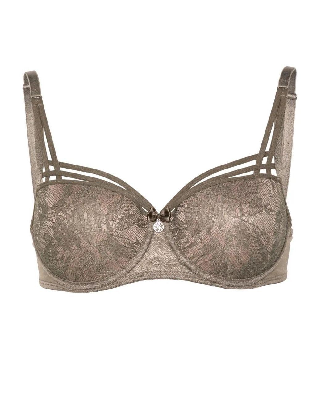 Marlies Dekkers Gray Dame De Paris Balcony Bra