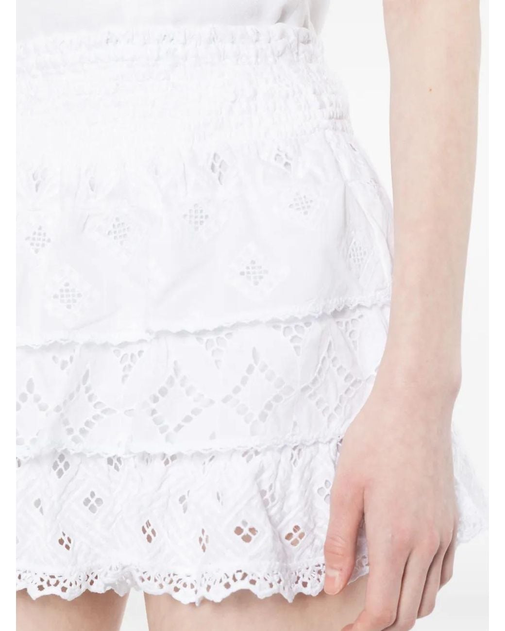 Temptation Positano White Sedano Skirt