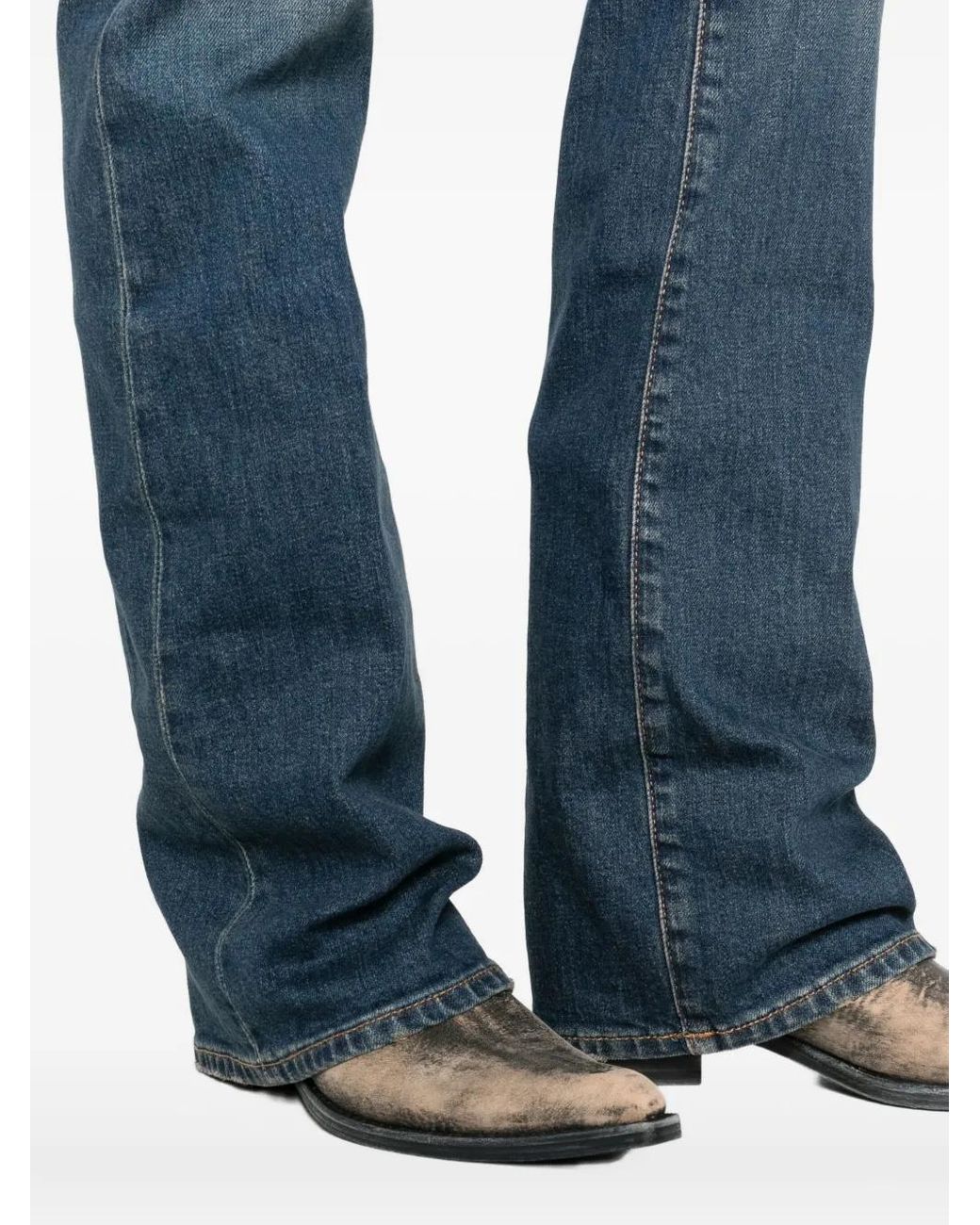 Jacob Cohen Blue Five-Pocket Jeans