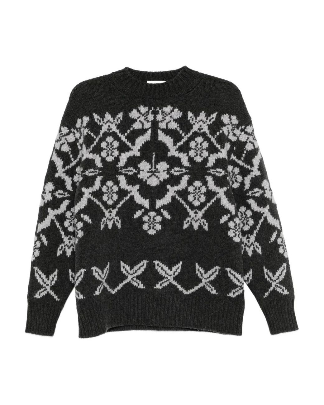 High Sport Black Fairisle Jumper