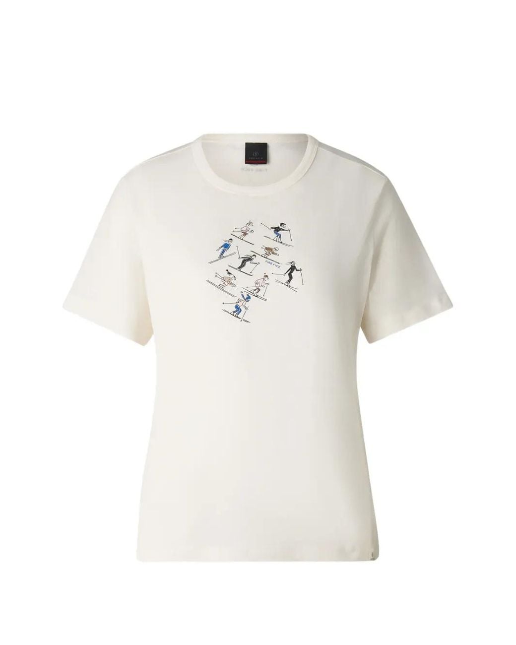 Bogner Fire + Ice White Zyssa Graphic-Print T-Shirt