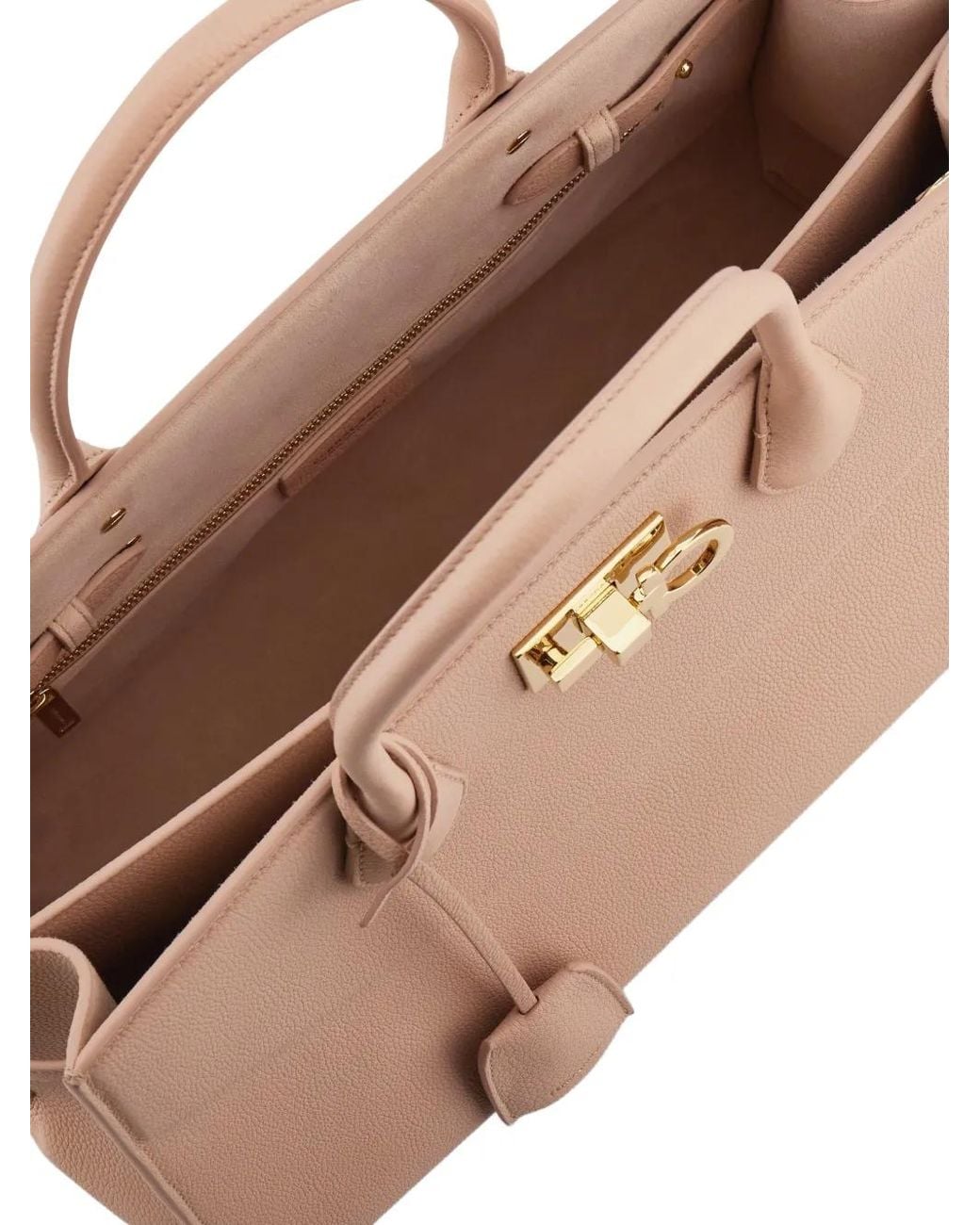 Ferragamo Natural New Studio Soft Bag (L)