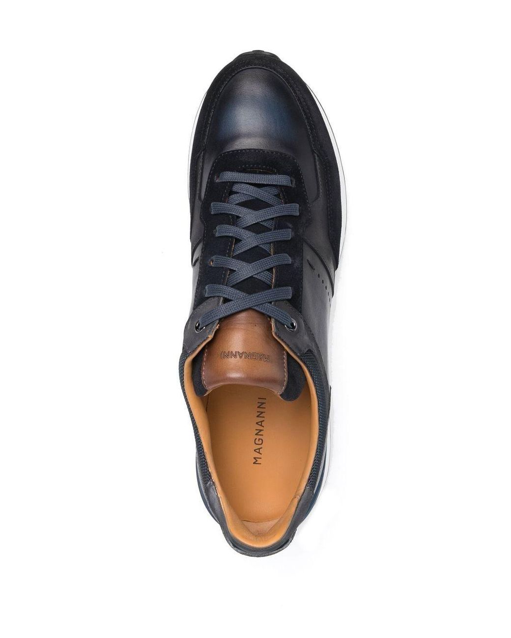 Magnanni Leather Low-top Sneakers in 