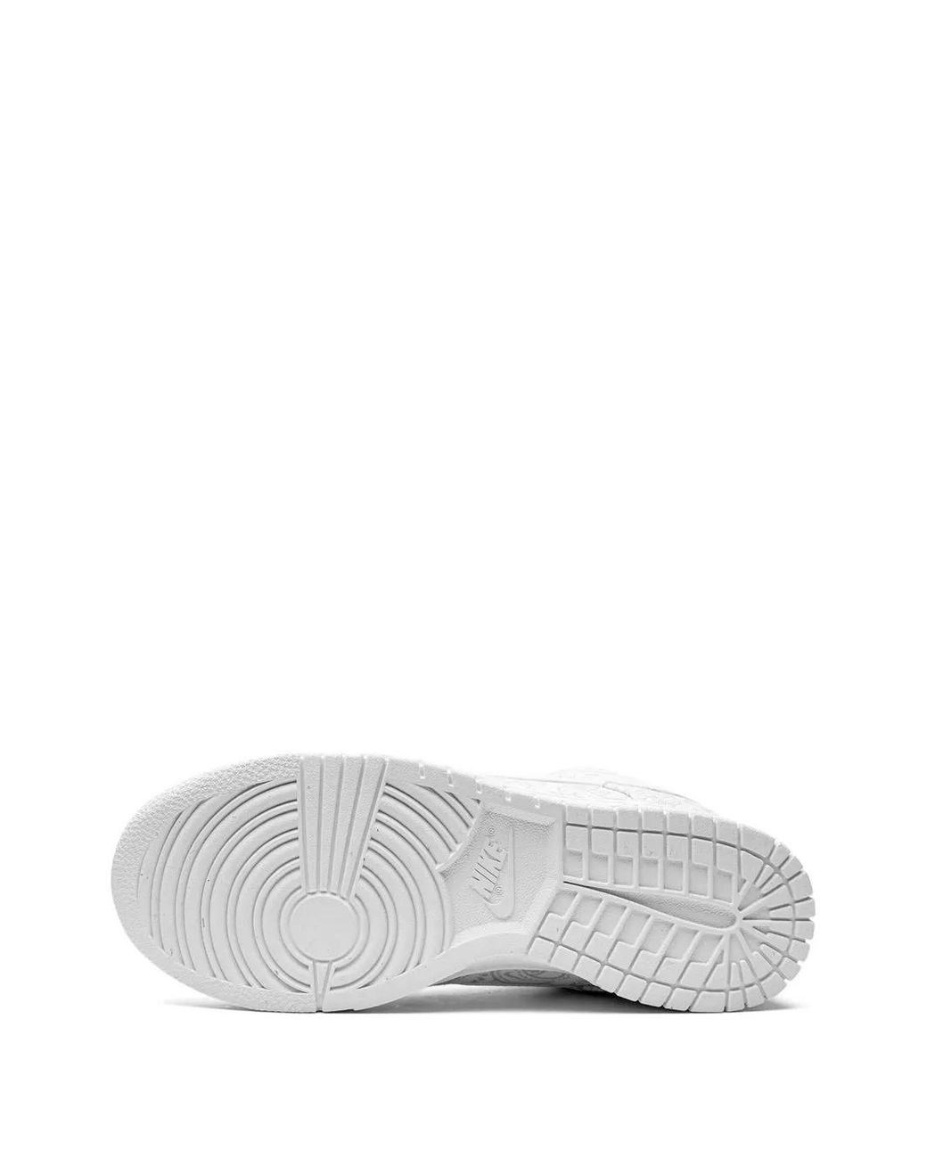 Nike White Dunk Low Paisley' Sneakers