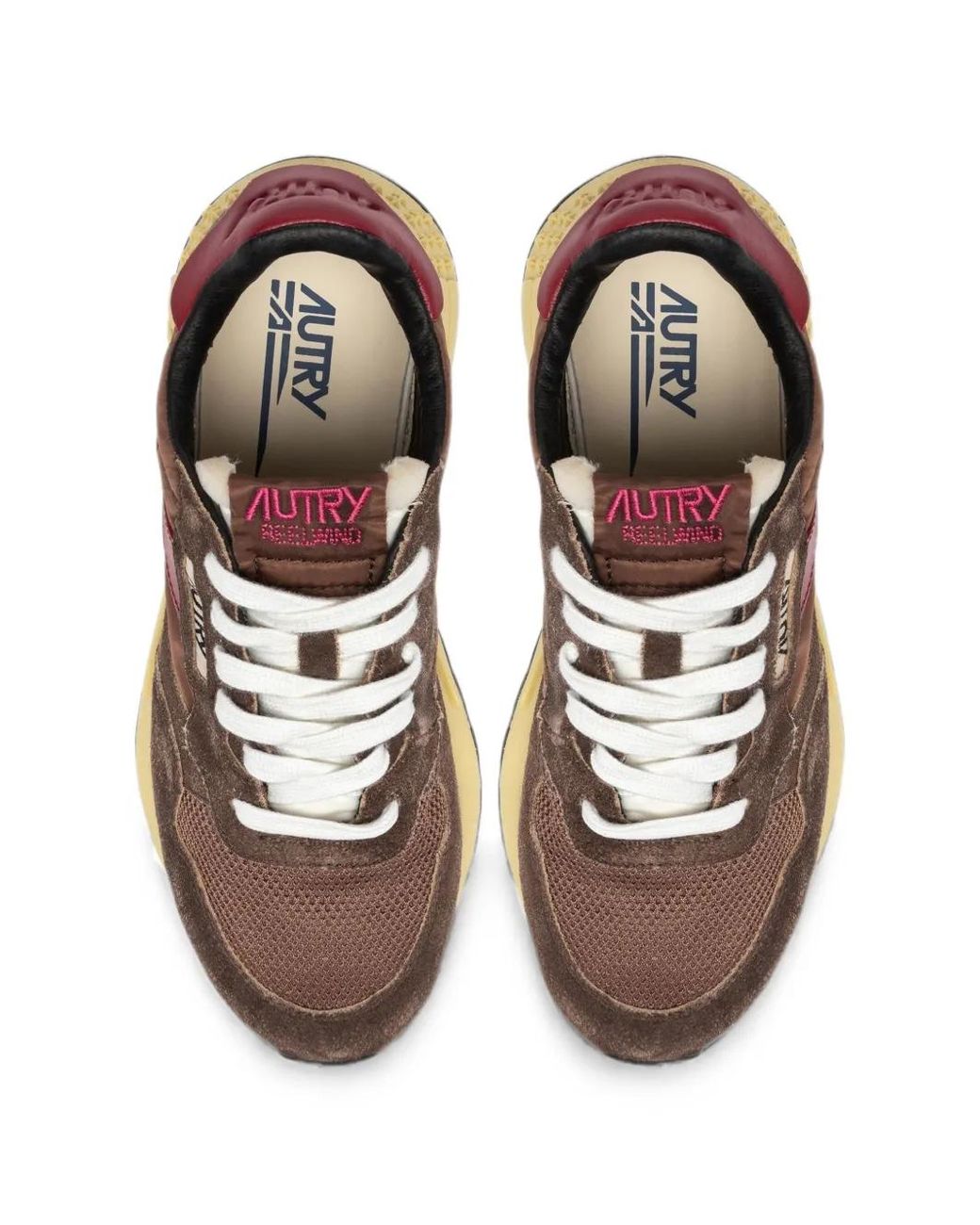 Autry Brown Reelwind Low Sneakers