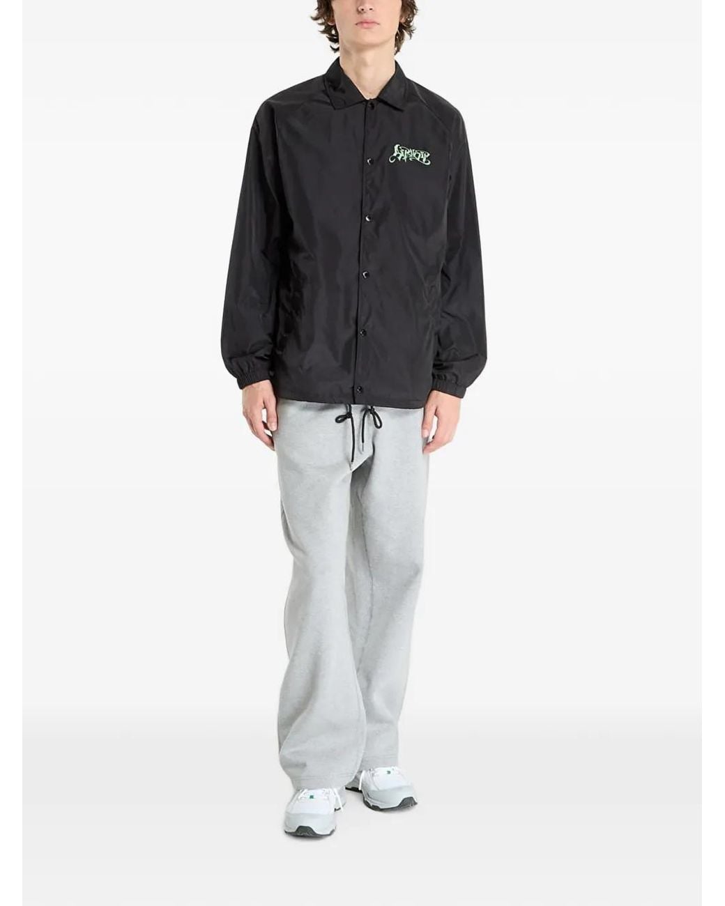 RIPNDIP Black Squabble Up Windbreaker for men