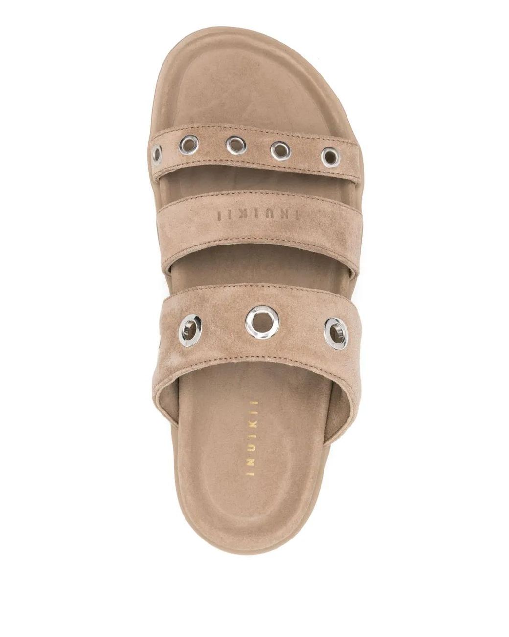 Inuikii White Leather Sandals