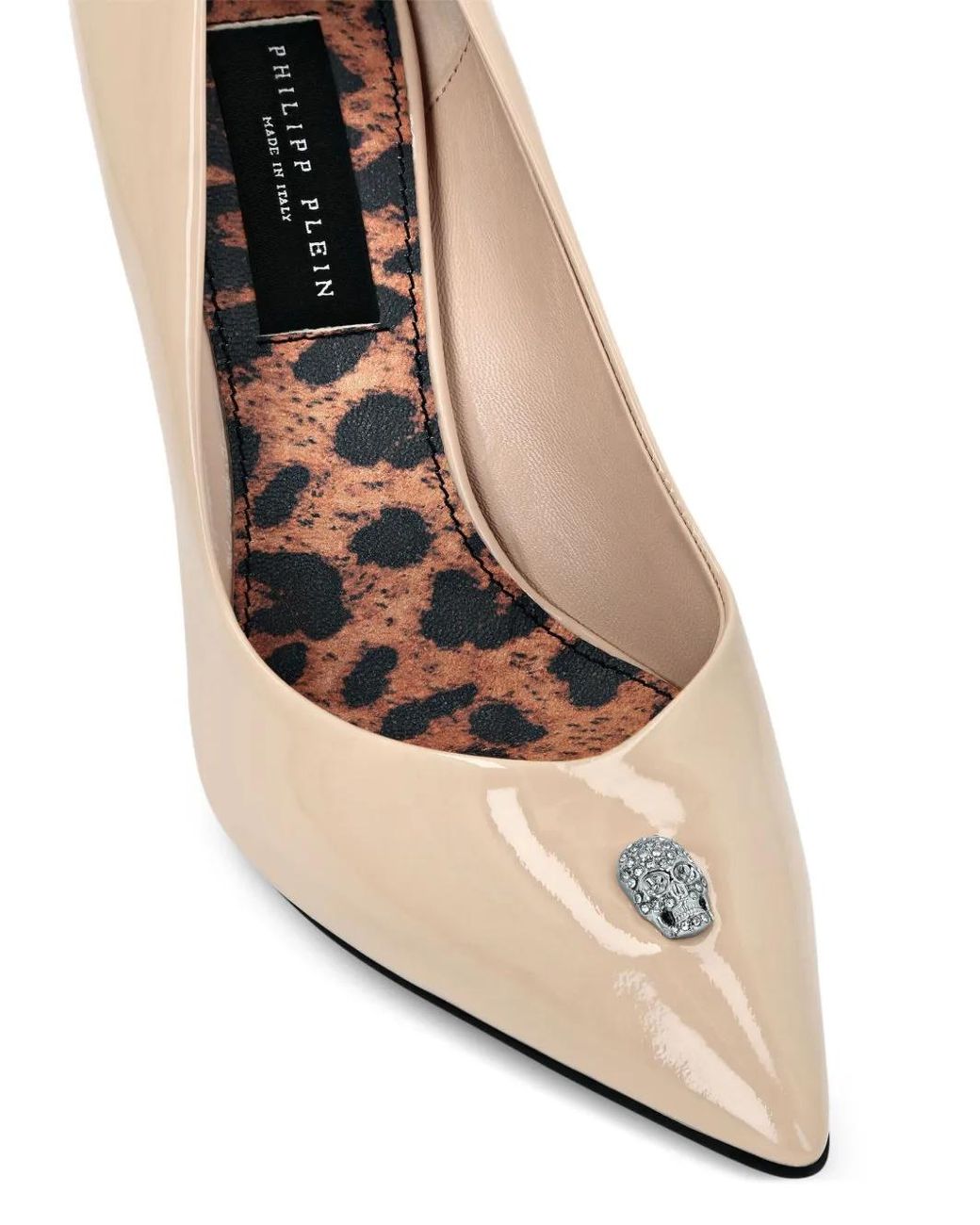 Philipp Plein White Decollete Pumps