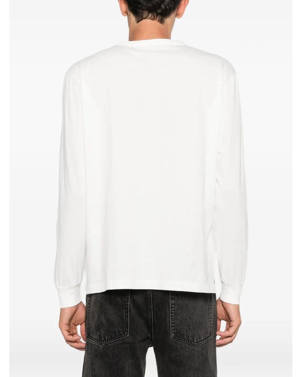 Our Legacy White Cruise Longsleeve for men