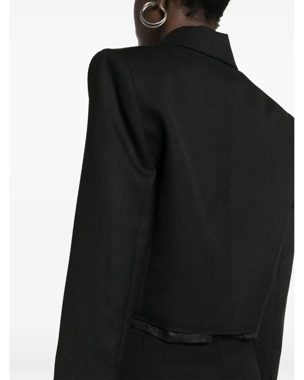 Zadig & Voltaire Black Vito Double-Breasted Blazer