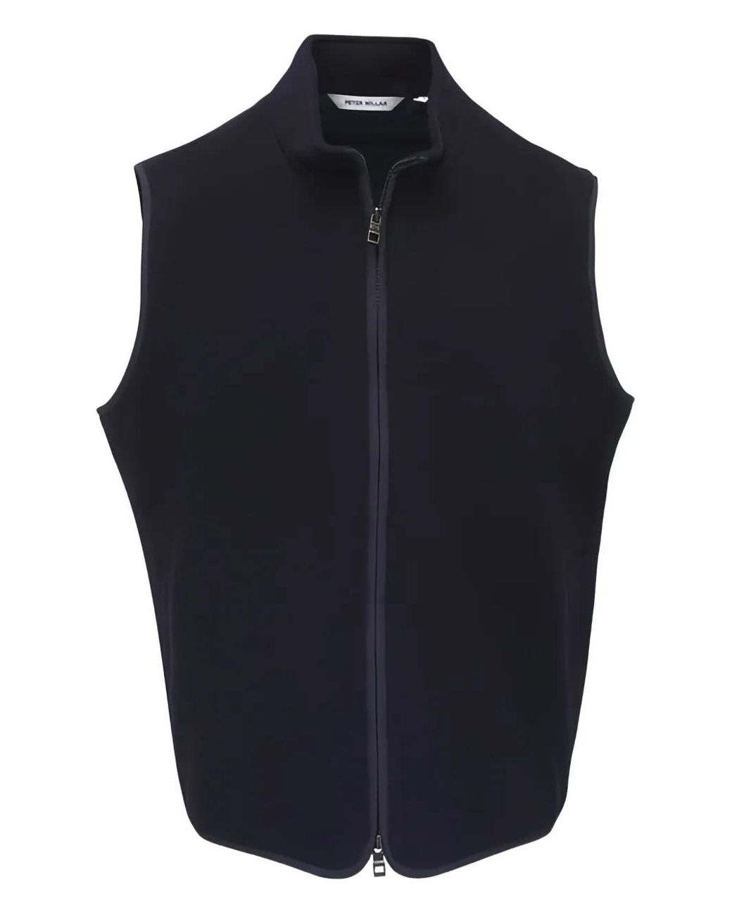Peter Millar Blue Zip Sleeveless Gilet for men