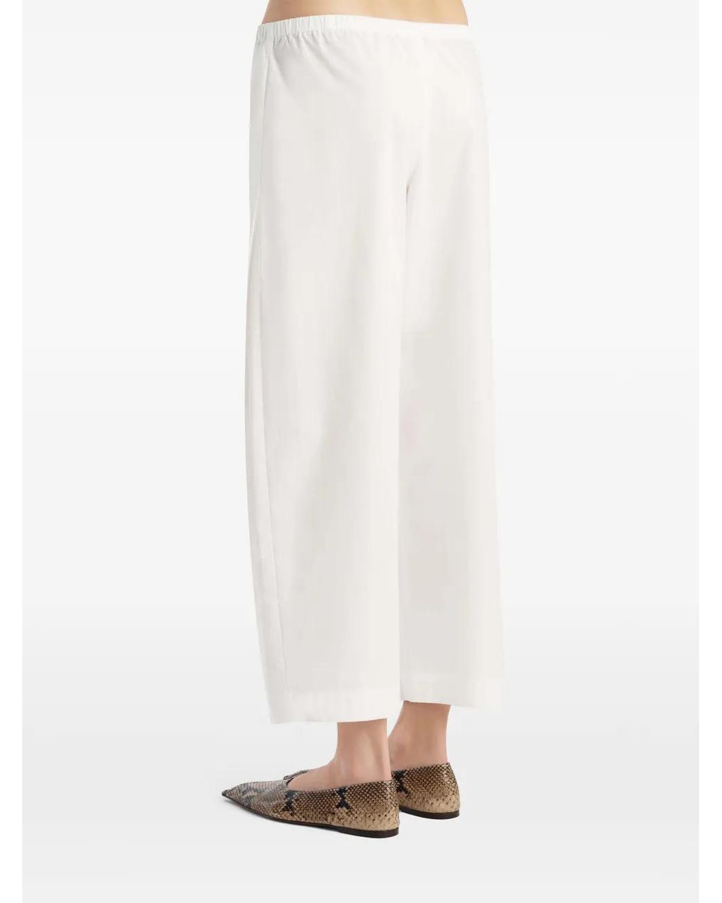 Khaite White Roma Pants