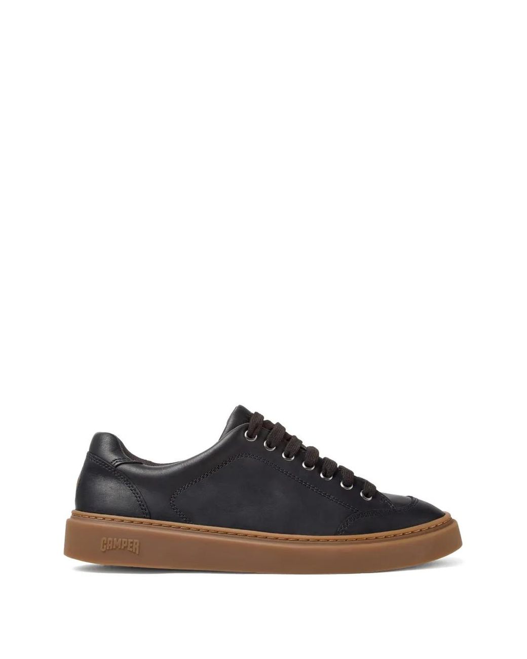 Camper Black Runner Twentyfive Leather Sneakers for men