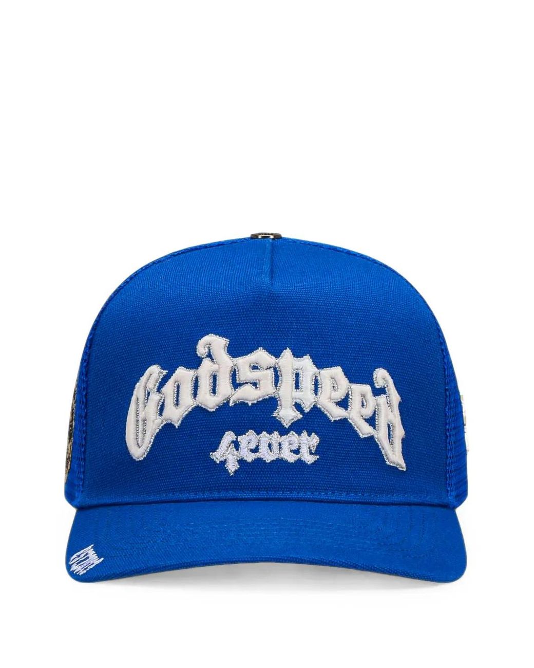 Godspeed Blue Forever Embroidered Trucker Hat for men