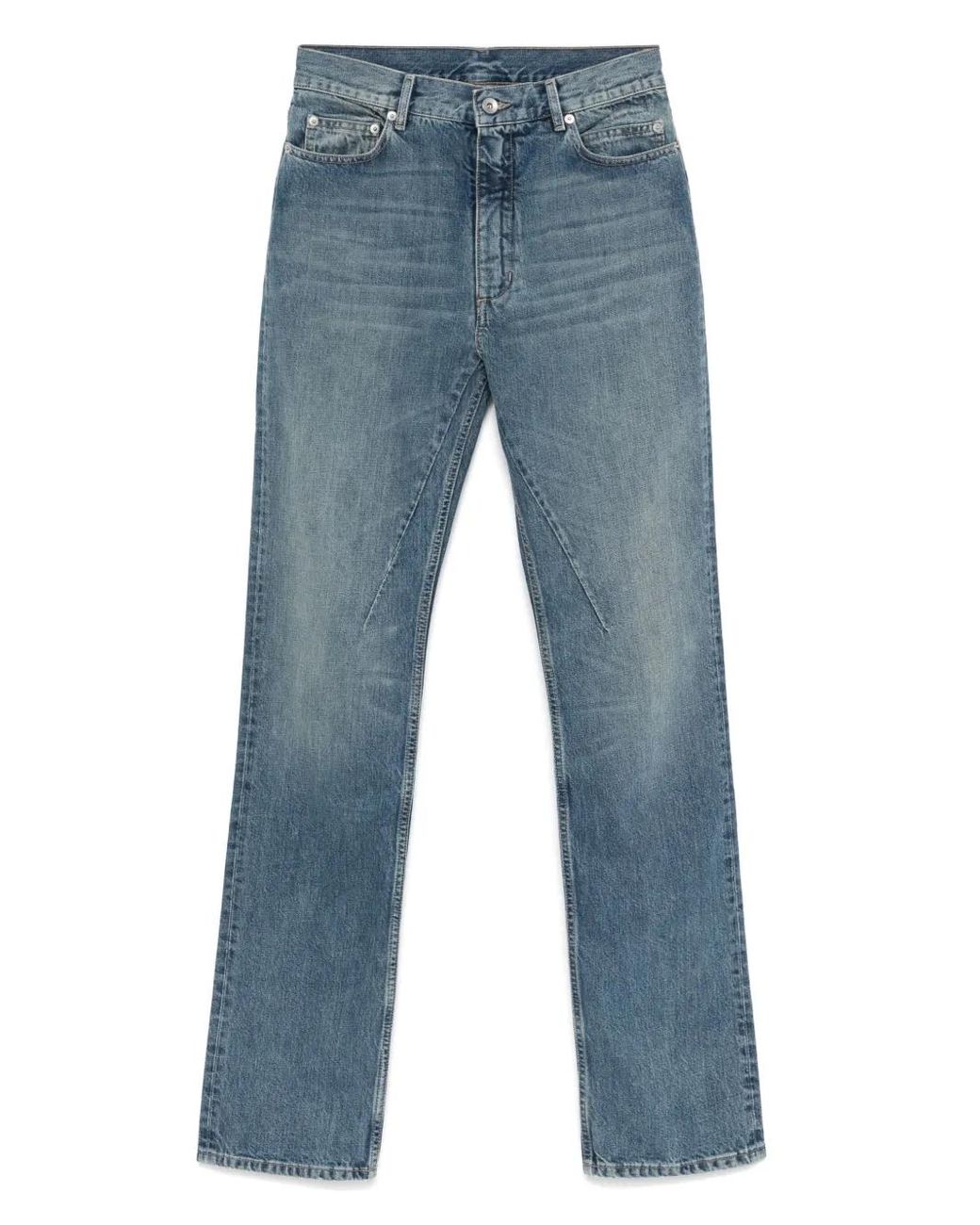 Rick Owens Granbury Jeans in Blue | Lyst