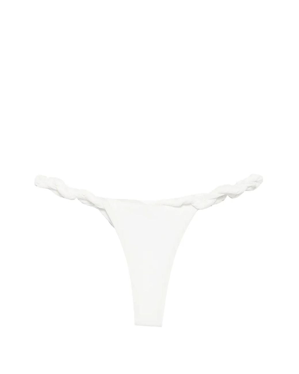 Christopher Esber White Bas De Bikini Rolled Up