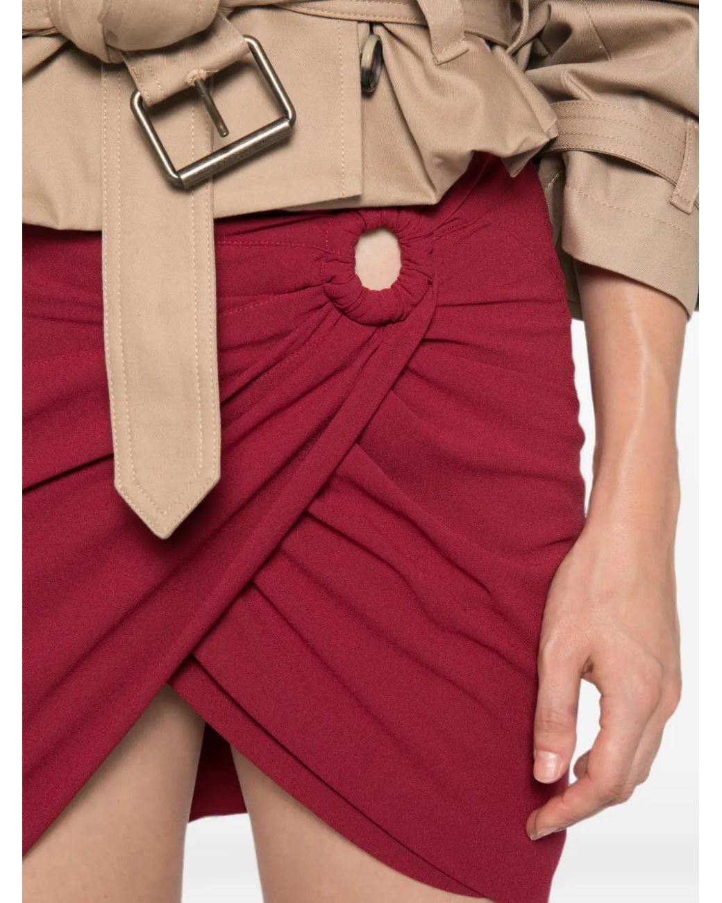 Isabel Marant Red Sabrina Skirt