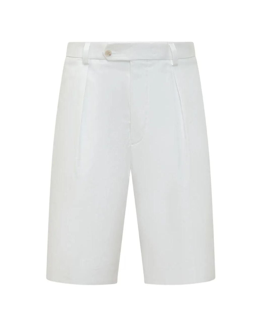 Boss White X David Beckham Short À Design Plissé for men