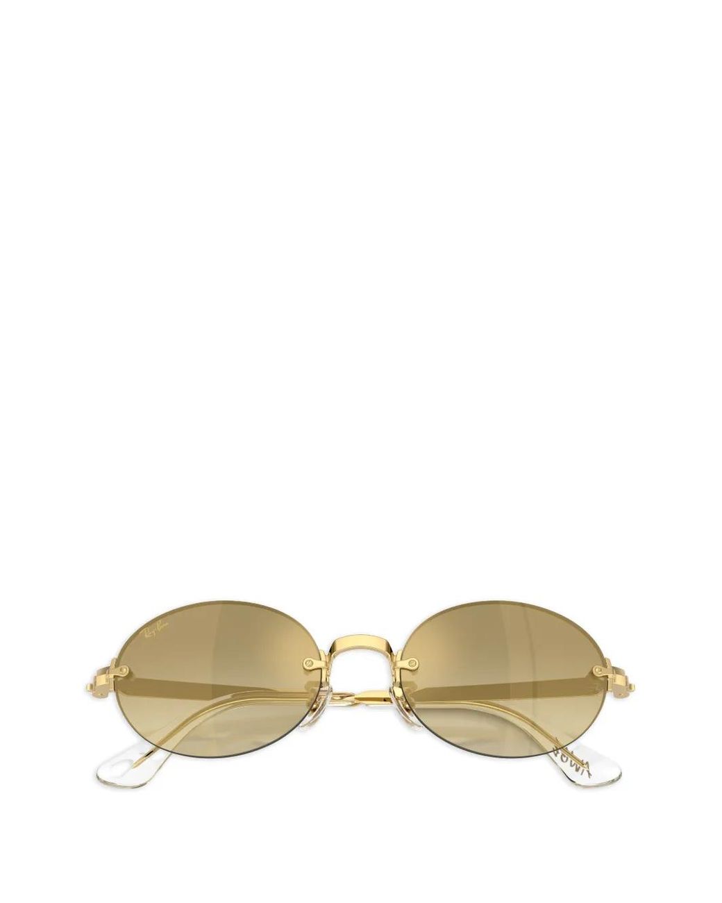 Ray-Ban Metallic X A$Ap Rocky Oval Sunglasses
