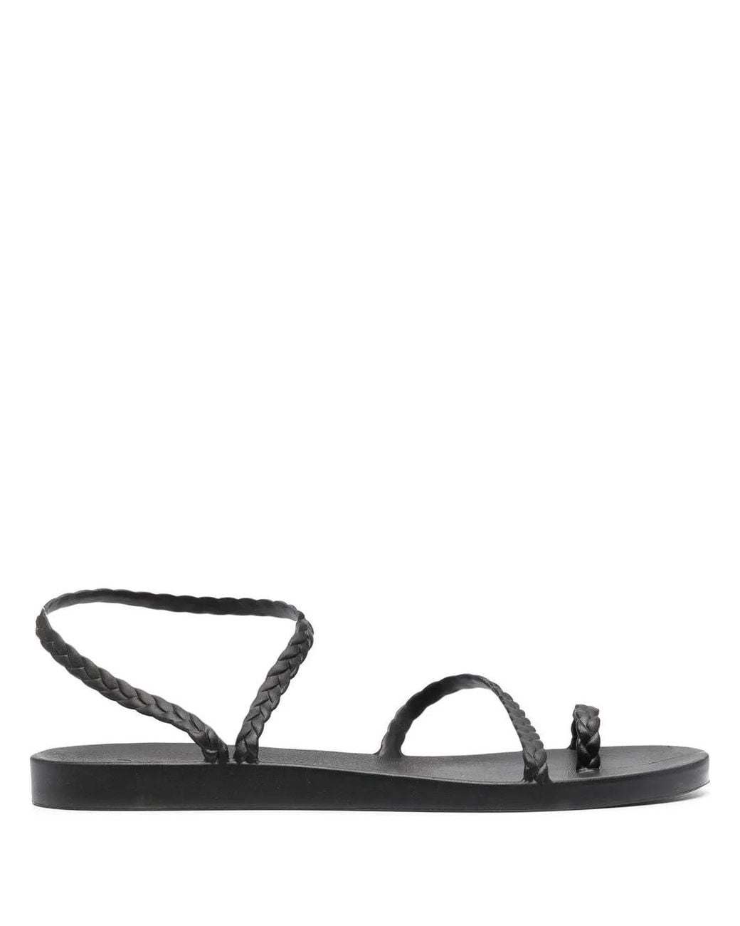 Ancient Greek Sandals Black Eleftheria Sandals