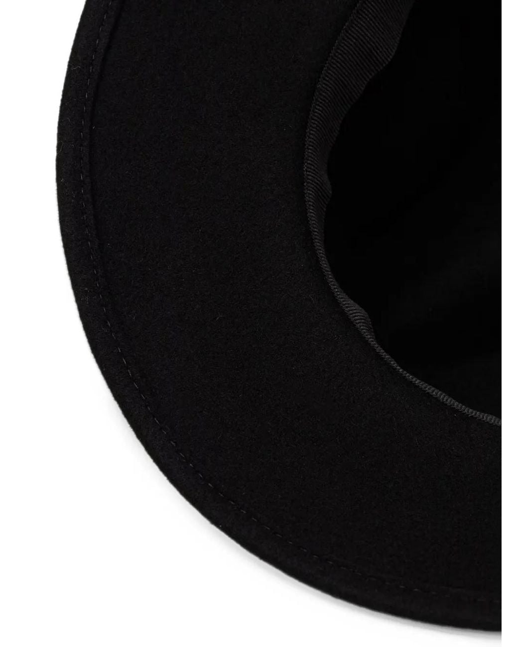 Liu Jo Black Hat Fedora