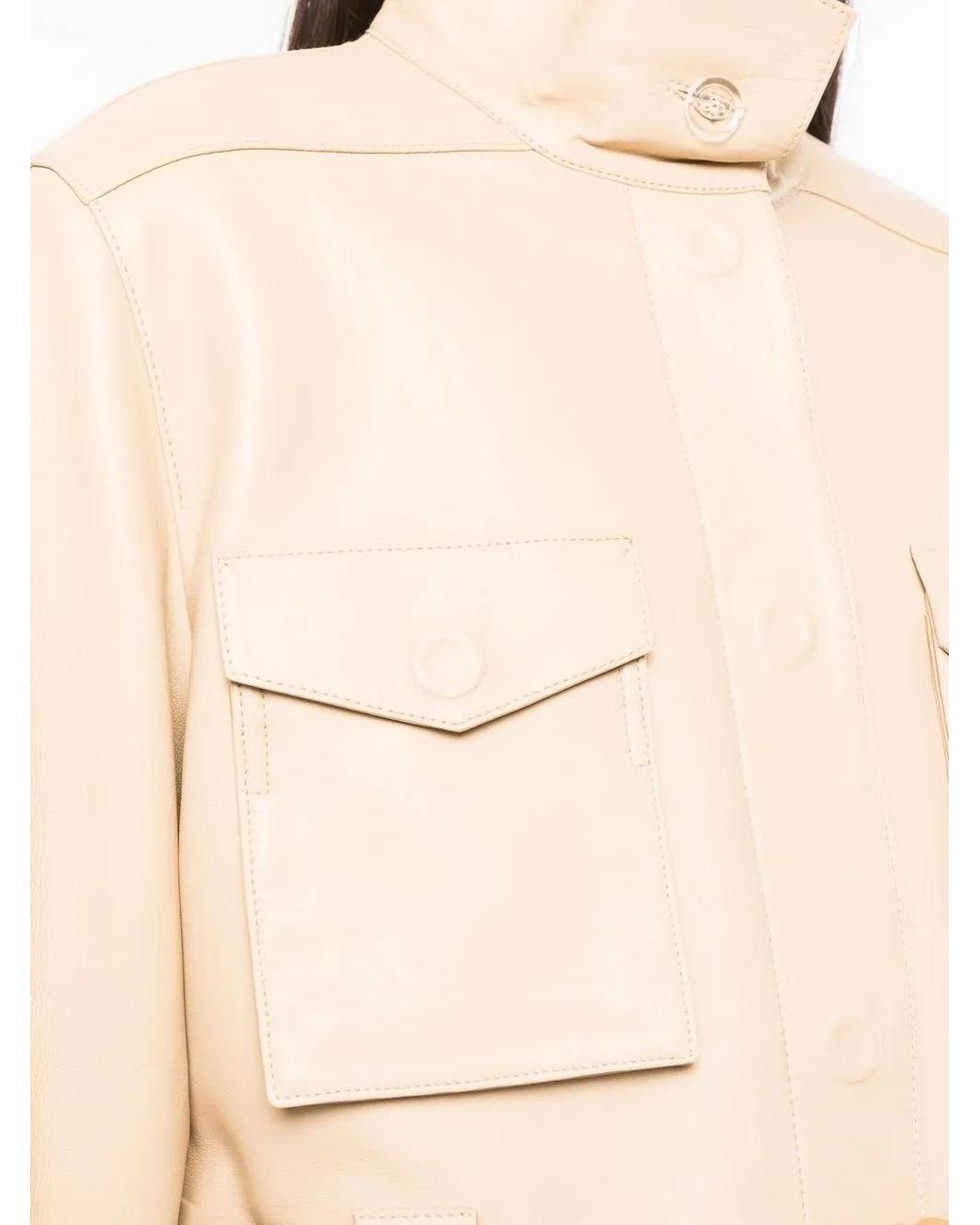 Abrigo Con Botones Y Cinturón Off-White c/o Virgil Abloh de color Natural