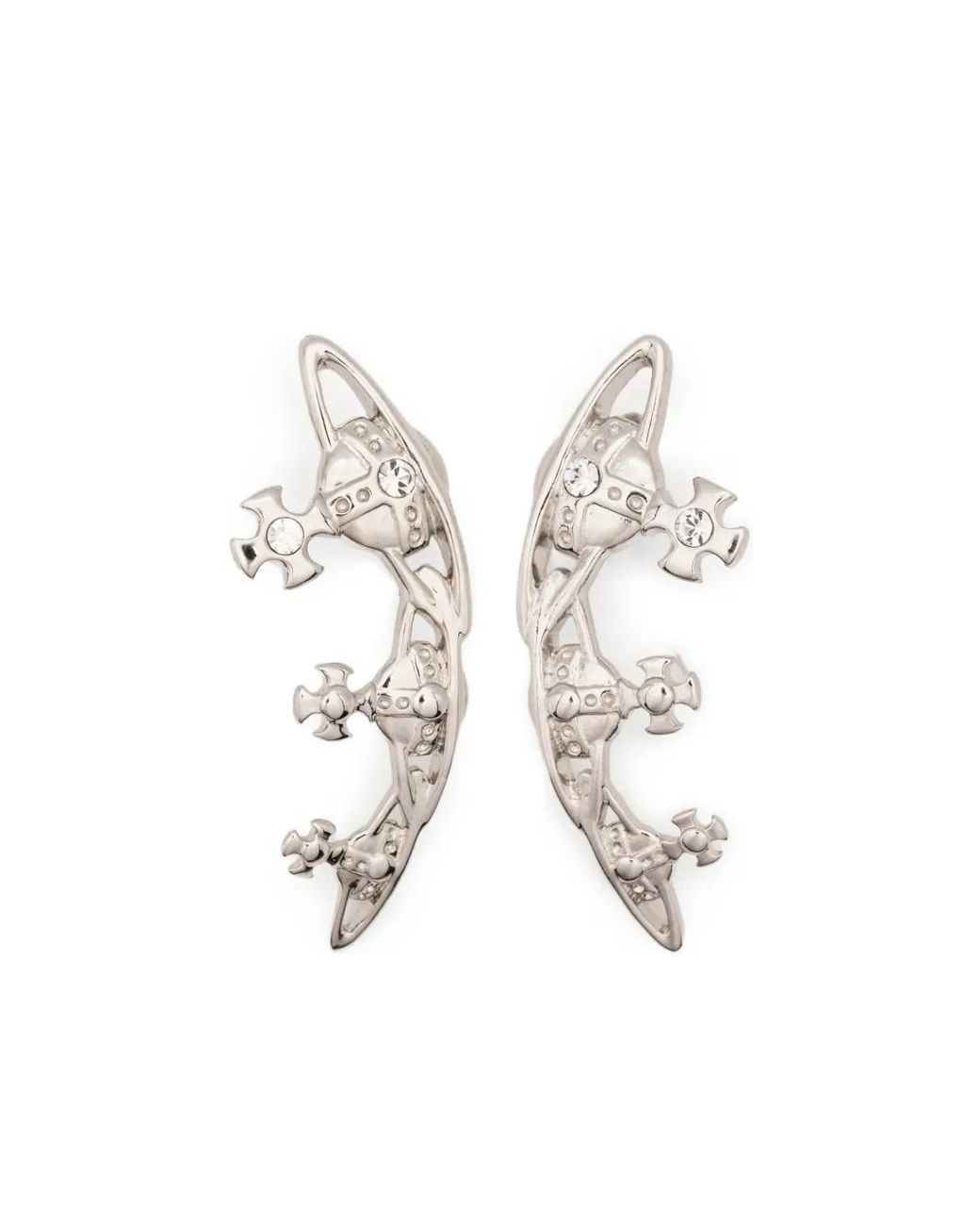 Vivienne Westwood White Candy Earrings